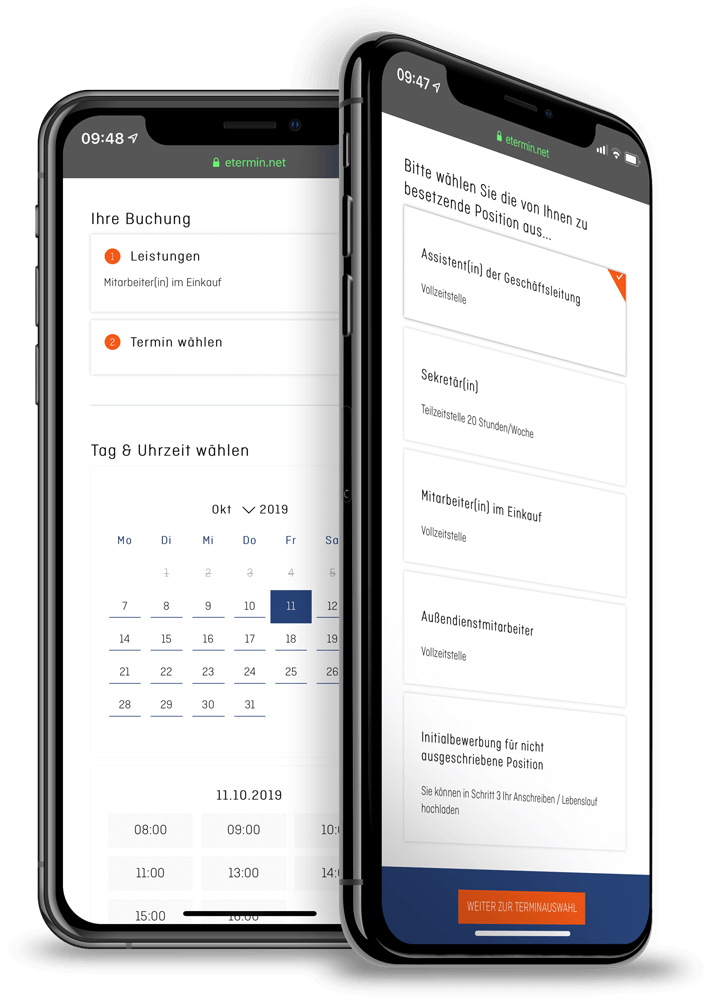 Digitaler Recruitingkalender und automatisierte Terminvergabe für Personalmanagement und Bewerbungstermine